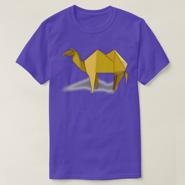 T-shirt Origami Camel 3 (Design devant)