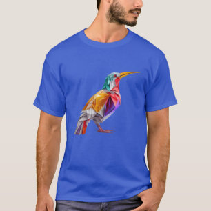 T-shirt Origami coloré Oiseau Un délice artisanal pour gi