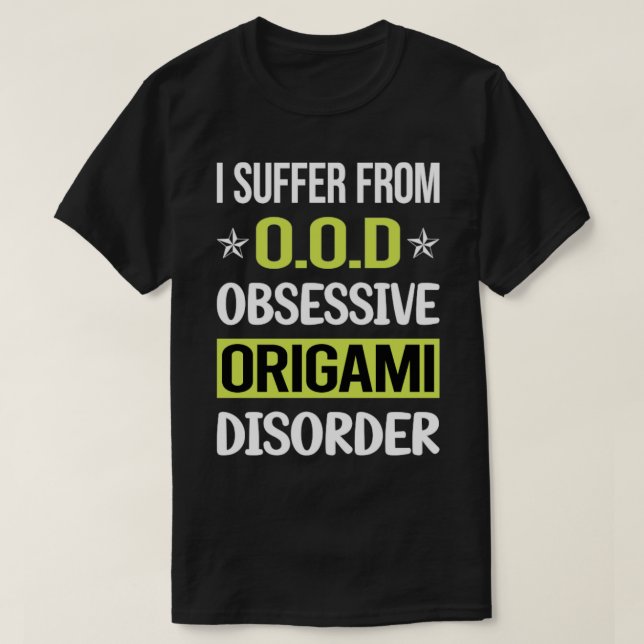 T-shirt Origami d'amour obsessionnel (Design devant)