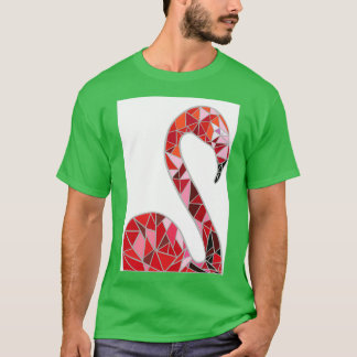 T-shirt origami flamand 6
