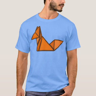 T-shirt origami fox 49