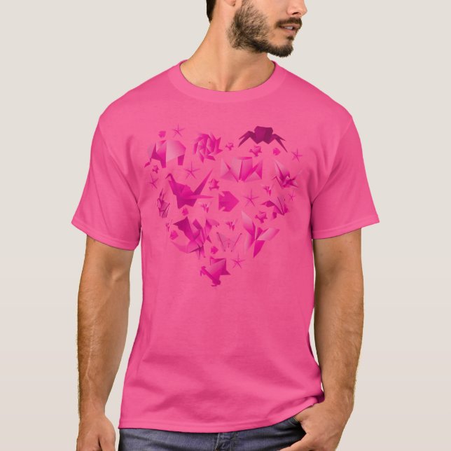 T-shirt Origami Heart (Devant)