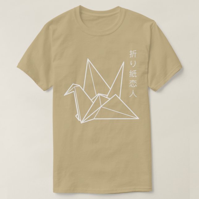 T-shirt Origami Lover (Design devant)