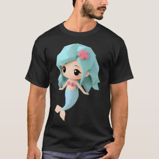T-shirt Origami Mermaid