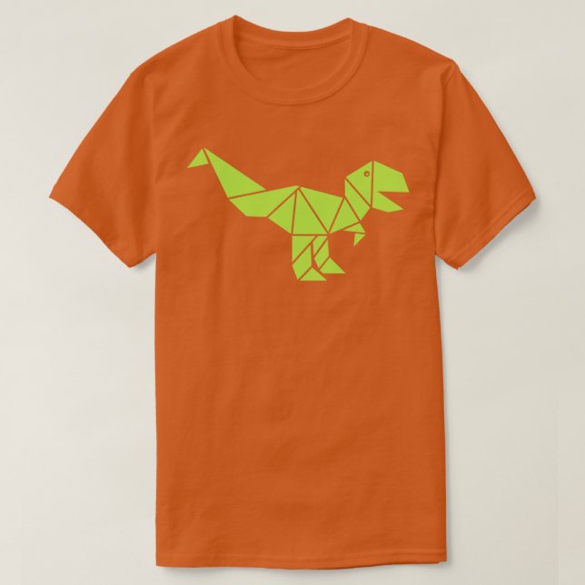 T-shirt Origami TRex (Design devant)