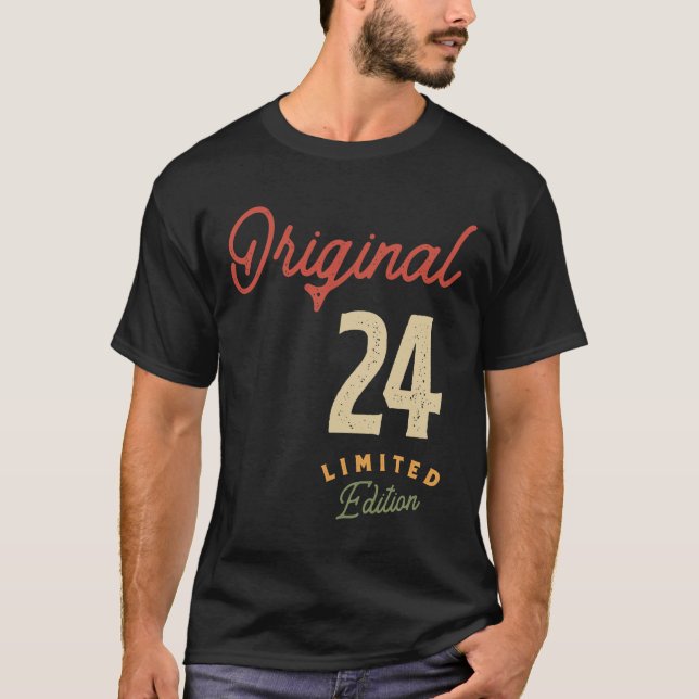 T-shirt Original 24 ans - 24e anniversaire (Devant)