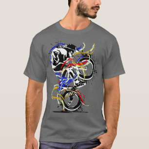 T-shirt original Bmx Flatland Old Skool
