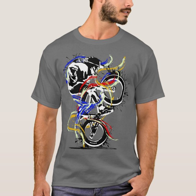 T-shirt Original Bmx Flatland - Vélo Bmx (Devant)