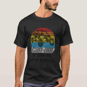 T-shirt Original Can-Am Comment je roule Funny Sxs Vintage