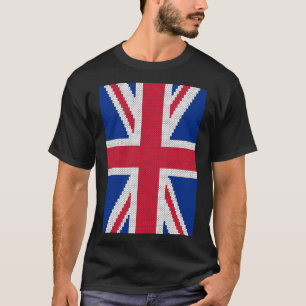 T-shirt Original cross-stitch design Union Jack