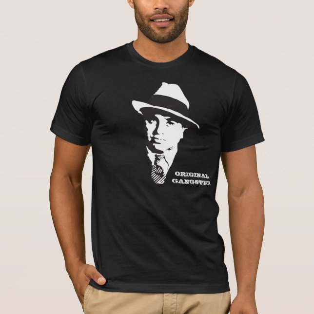 T-SHIRT ORIGINAL D'AL CAPONE DE BANDIT (Devant)