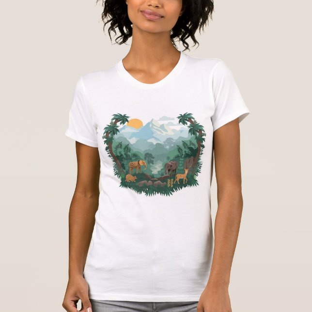 T-Shirt Original & Gras – Conception de style de v (Devant)