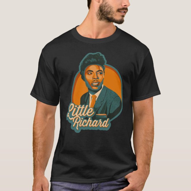 T-shirt Original Little Richard artistic Retro design Clas (Devant)