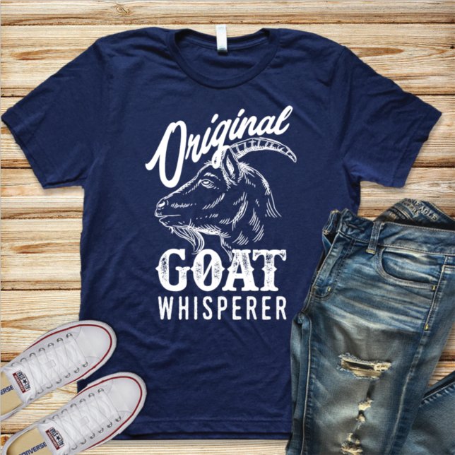T-shirt original pour amateur de chèvres et chucho (Créateur téléchargé)