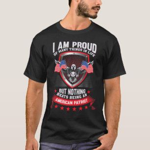 T-shirt Originale 4 juillet Amérique Fière Patriot Est 177