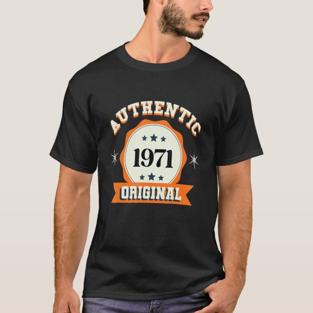 T-shirt Originale authentique de 1971 (Devant)