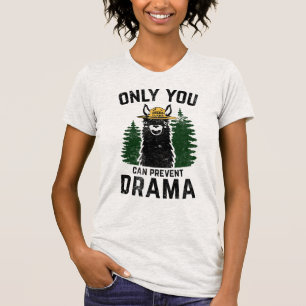 T-shirt Originale, vous pouvez prévenir le drame Llama