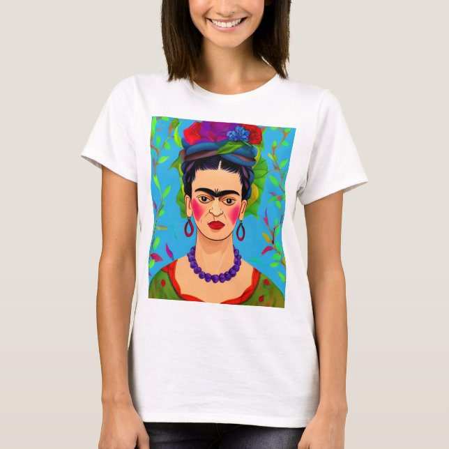 T-shirt Originaux de Frida Kahlo (Devant)