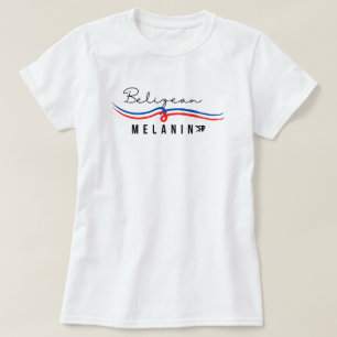 T-shirt Origine bélizienne de mélanine