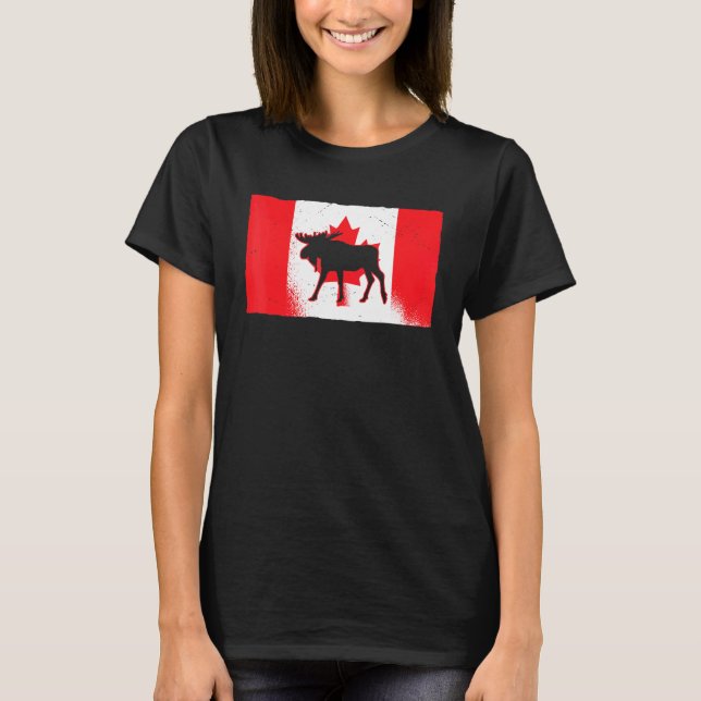 T-shirt Orignal Canadien Fête du Canada Feuille d'érable F (Devant)