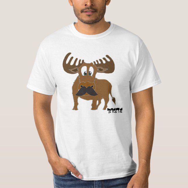 T-shirt Orignaux de Bigote (Devant)