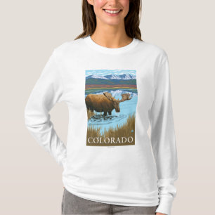 T-shirt Orignaux DrinkingColorado