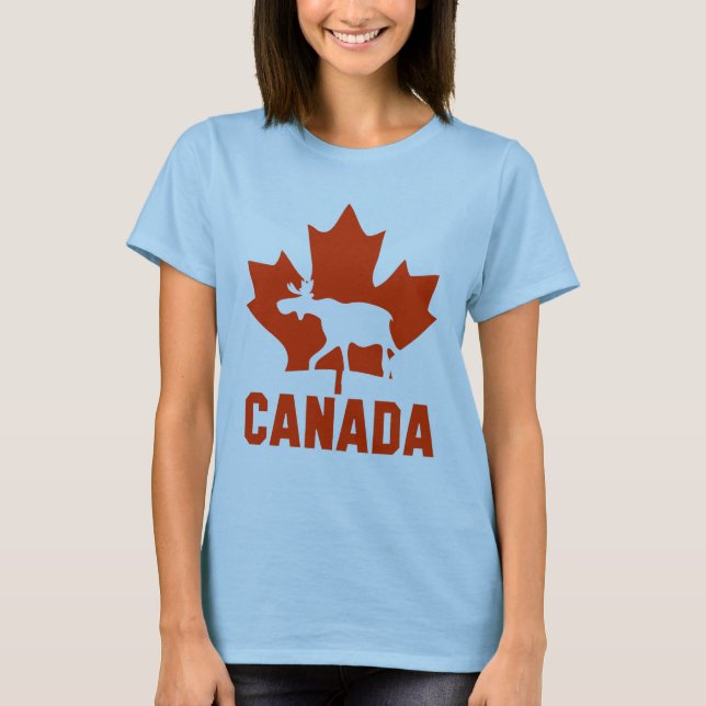 T-shirt Orignaux du Canada (Devant)