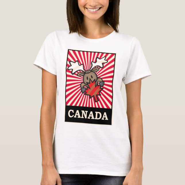 T-shirt Orignaux du Canada (Devant)