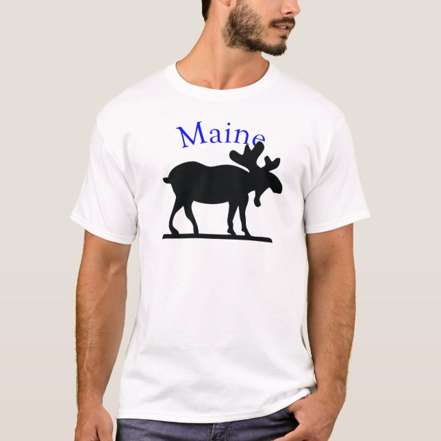 T-shirt Orignaux du Maine (Devant)