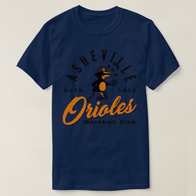 T-shirt Orioles d'Asheville (Design devant)