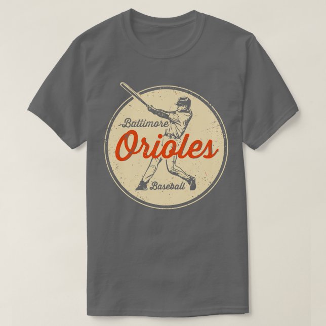 T-shirt Orioles vintages 1 (Design devant)