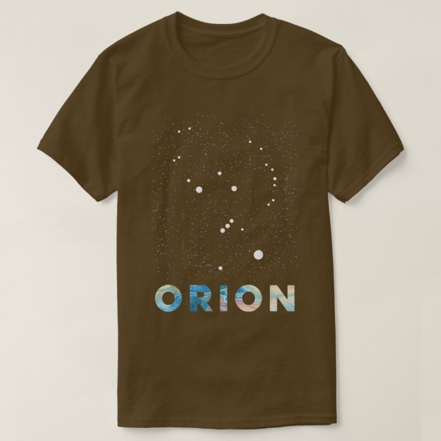 T-shirt Orion Stargazing Science Astronomers  (Design devant)
