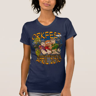 T-shirt OrkFest 2010 dames T