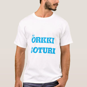 T-shirt örkki soturi - guerrier orc en finnois