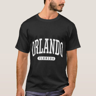 T-shirt Orlando College University Style Fl Usa