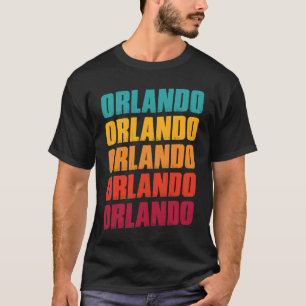 T-shirt Orlando Florida Souvenir Retro Vintage Orlando