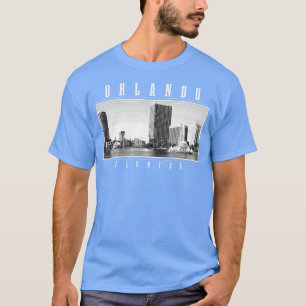 T-shirt Orlando Florida Vintage Skyline Vintage Orlando