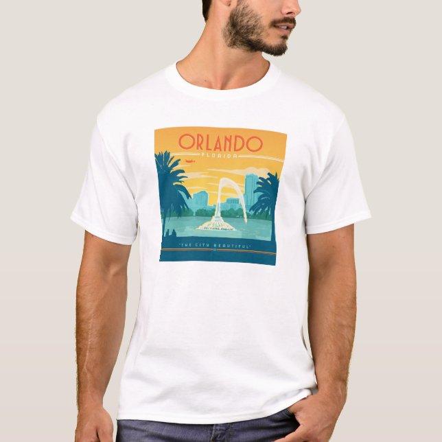 T-shirt Orlando Floride (Devant)