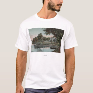 T-shirt Orlando, la Floride - vue d'une crique au lac