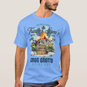 T-shirt Orlando Trader Sams Grog Grotto et Tiki Bar 2 Pol