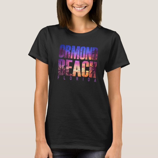 T-shirt Ormond Beach Florida Summer Vacation Matching Fami (Devant)