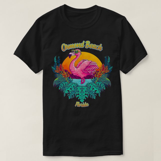 T-shirt Ormond Beach Souvenir Floride Rappel (Design devant)