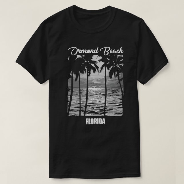 T-shirt Ormond Beach Souvenir Floride Rappel (Design devant)