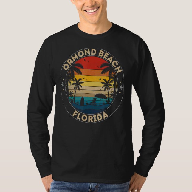 T-shirt Ormond Beach Souvenir Floride Rappel (Devant)