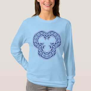 T-shirt ornement bleu celtique