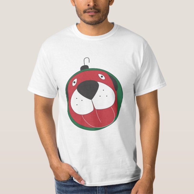 T-shirt Ornement de chienchien (Devant)