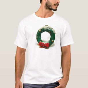 T-shirt Ornement de guirlande de Noël