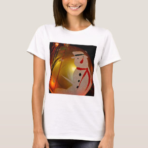 T-shirt Ornement de neige givrée