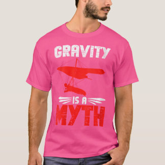 T-shirt Ornement d'équipement de pilote de deltaplane Wo H