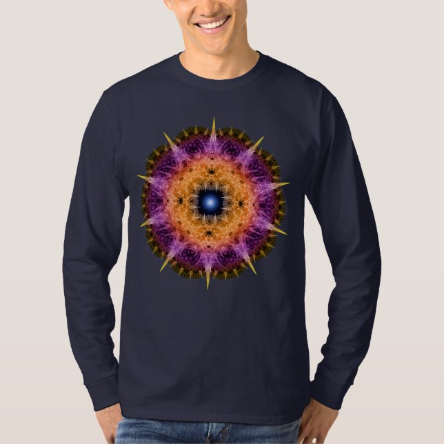 T-shirt Ornement fractal piquant (Devant)